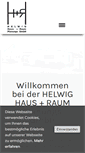 Mobile Screenshot of helwig-architekten.de